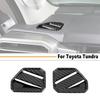 For Toyota Tundra -2025 Carbon Dash Side Air Conditioner Vent Outlet Trim 2P