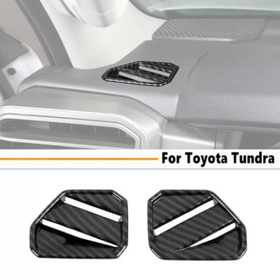 Toyota Tundra -2025 Szénszálas Műszerfal Oldalsó Klíma Szellőzőnyílás Díszítőelem 2 db