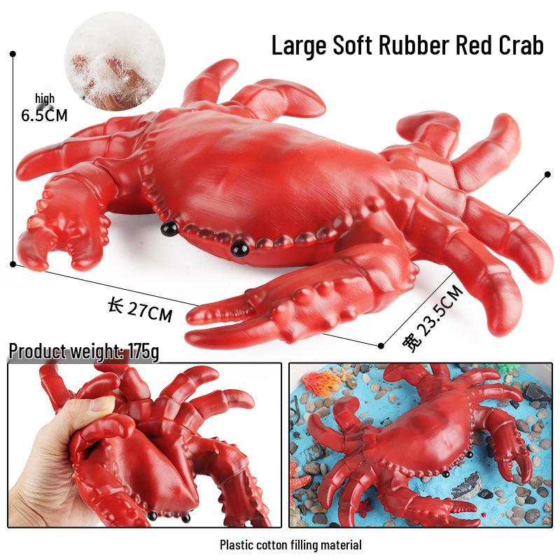 Marine Animal Simulation Toy Set: Sea Cucumber, Beluga Dolphin - Soft Rubber Models for Children's Learning & Decor.