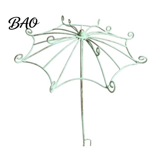 Patio Trellis for Ivy Vines Vintage Umbrella Garden Trellis, Metal Climbing Plant Support, Shape Outdoor Decorative Vine Stake Roses Clematis, Balcony