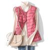 Gilet leggero ultraleggero da donna, gilet leggero da donna, antivento, caldo, bianco, in piuma d'anatra, senza maniche, cappotto