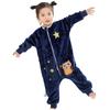 Kinderen Dieren Dinosaurus Kigurumi Kostuum Cosplay Cartoon Jumpsuit voor Kinderen Halloween Kerst Meisjes Jongens Met Capuchon Pyjama Onesie