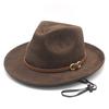 New European and American Retro Style Classic Peach Heart Top Jazz Hat, Fashionable and Elegant Top Hat for Men and Women