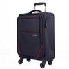 Hideo Wakamatsu Fly III Suitcase, Soft Carry-On, Ultra-Lightweight, Zippered, TSA Lock, Combination, 27L, 85-76702, Black X Red