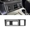 For 08-13 Toyota Highlander Carbon Fiber Interior Seat Heated Button Cover Trim