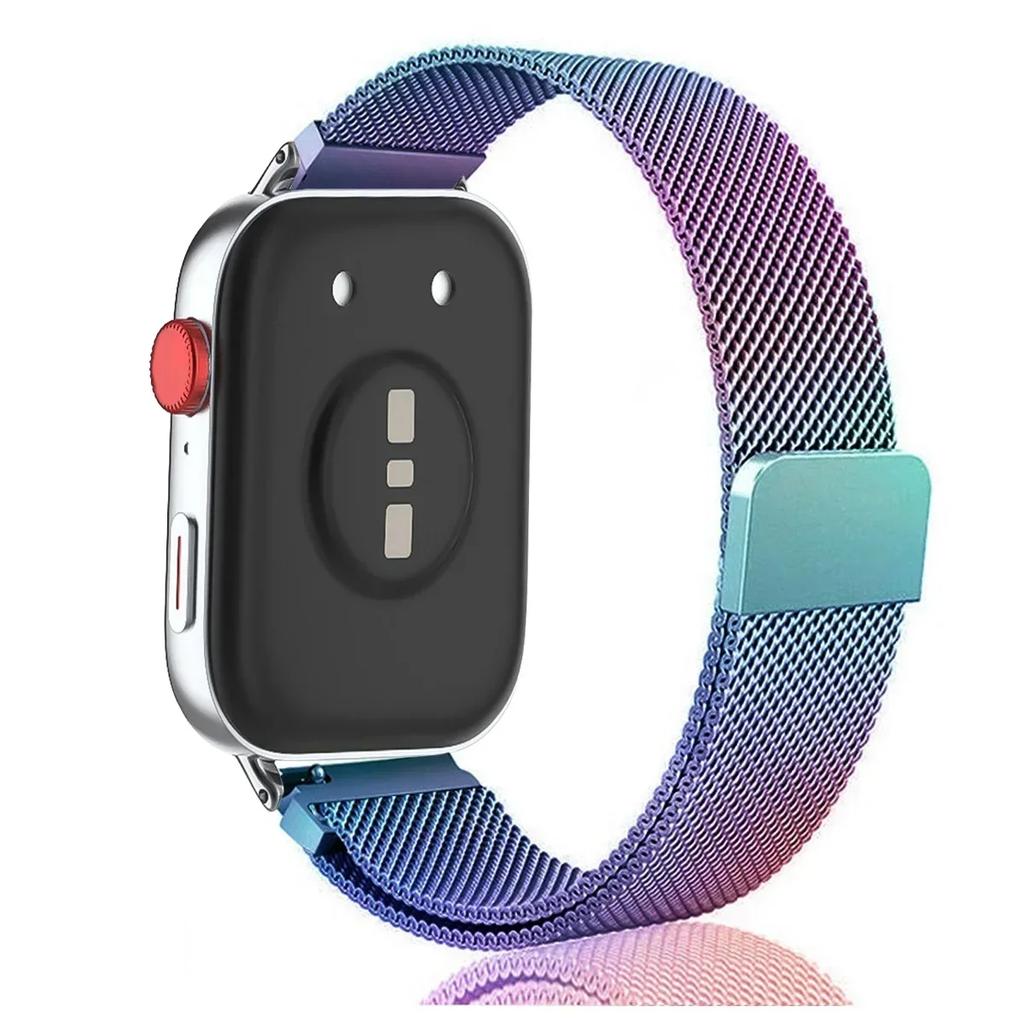 Milanesisk ögla armband för Huawei watch fit 4/4pro Smartwatch Armband för Huawei watch fit3/2/1 Ersättningsmetallarmband Tillbehör