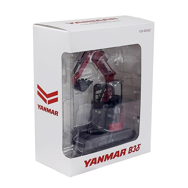 Yanmar B3 Diecast Miniature Yanmar YANMAR Diecast Construction Machinery Working Vehicles