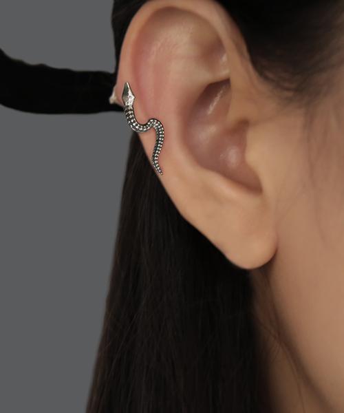 Sekhmet Geb Oil Painting Snake Earrings