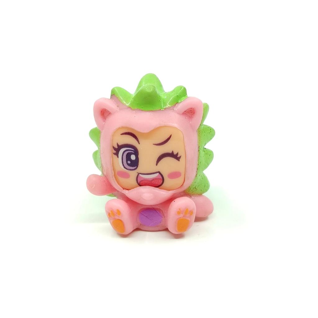 1pcs Original Moji Pops Collection Toys Adventure Series 1-3 Swap Faced Solf Mini Figures Kawai Toy For Girls Christmas Gift