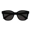 Gucci Original Design Acetate Round Sunglasses Men's Black