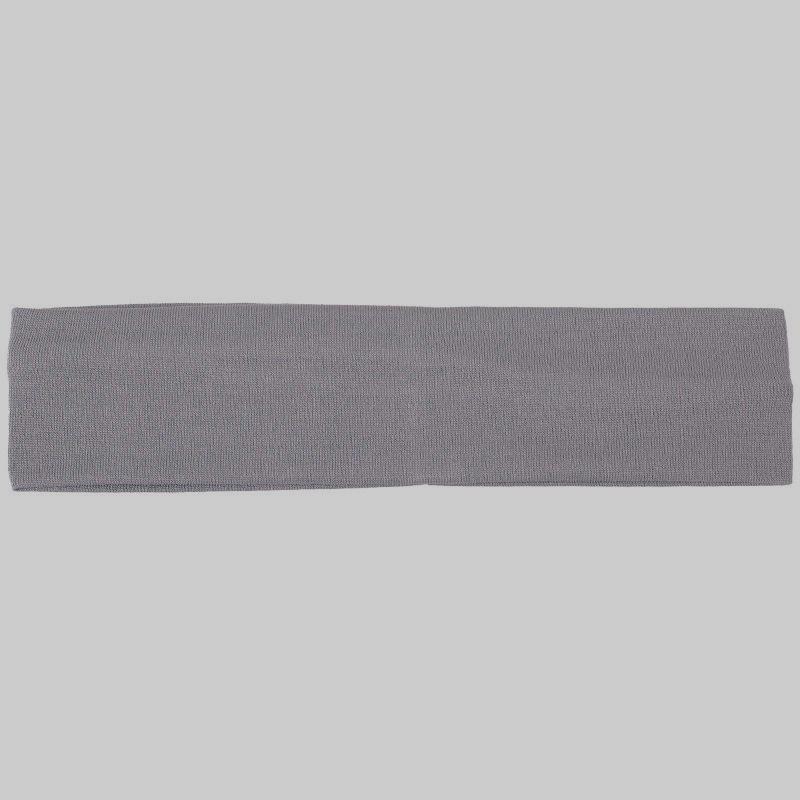 Popular Solid Color High-Elastic Sports Headband for Yoga, Fitness, Running, and Sweat Absorption