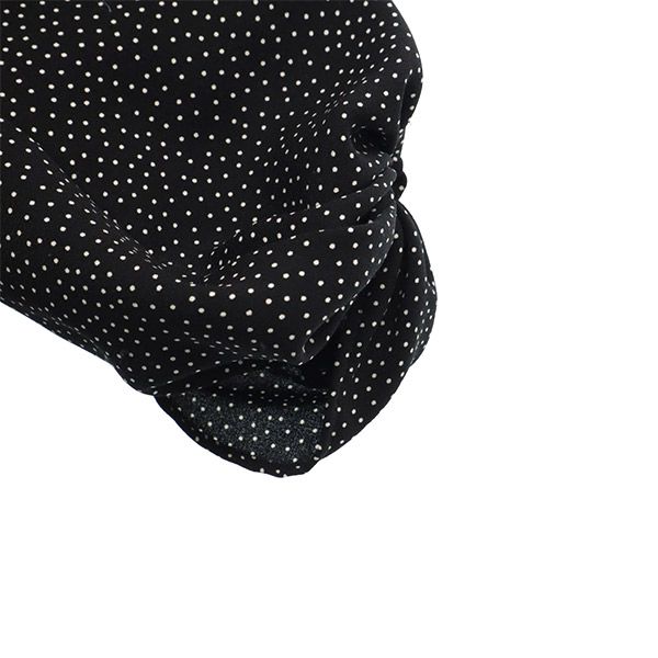 TOCCA Dot Pattern Short sleeve one piece 2 black Women Used