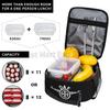 Print Insulated Lunch Bag Reusable Portable Waterproof Lunch Box Cooler Thermal Oxford Bento Tote for Work Picnic