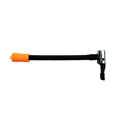 Car Tire Air Inflator Hose M6 Locking Air Chuck With Tire Valves Fine Thread Inflation Hose Adapter Quick Inflation Part
