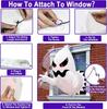 2025 Halloween Inflatable Ghost Horror Window Ghost Balloon Outdoor Courtyard Garden Decoration Fun Party Tool