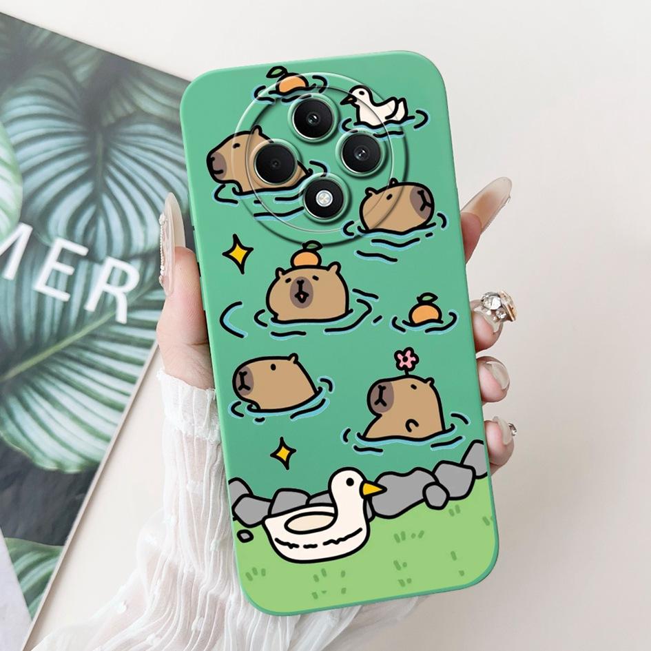 For OPPO Reno12 F 5G Case CPH2637 Cover Fashion Art Painted Soft Silicone Shockproof Funda For OPPO Reno 12F Reno12F F27 5G Capa