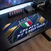 Italy Football Crest Mouse Pad, Extended Non Slip Rubber Desk Mat for Gaming Office Laptop Fan Gift