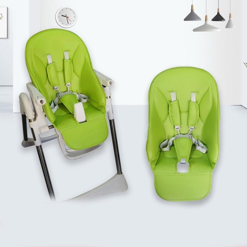 Infant Dining Chair Cushion PU Leather Mat Slight Water Proofing Design Easy Cleaning Ensures Comfort for Various Models