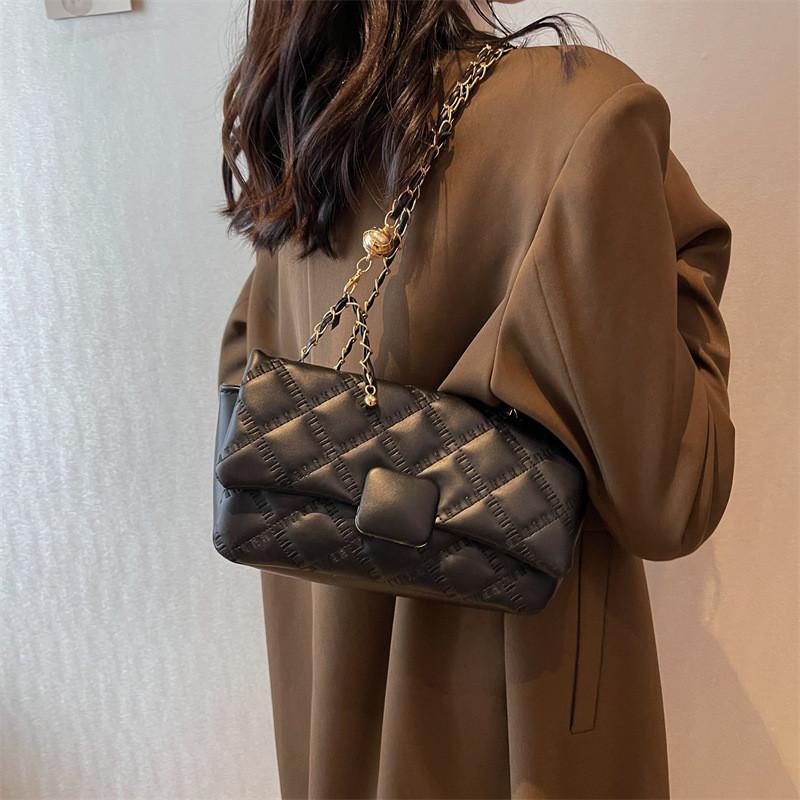 Chic Stylish Pu Leather Crossbody Bag For Women Trendy Small Square Bag