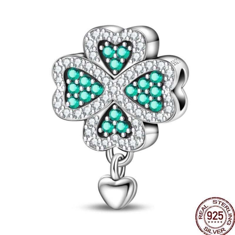 Original Copper Charm Beads Luminous Firefly Tarot Card Perfume Butterfly Bead For Women Diy Bracelet Charm Jewelry