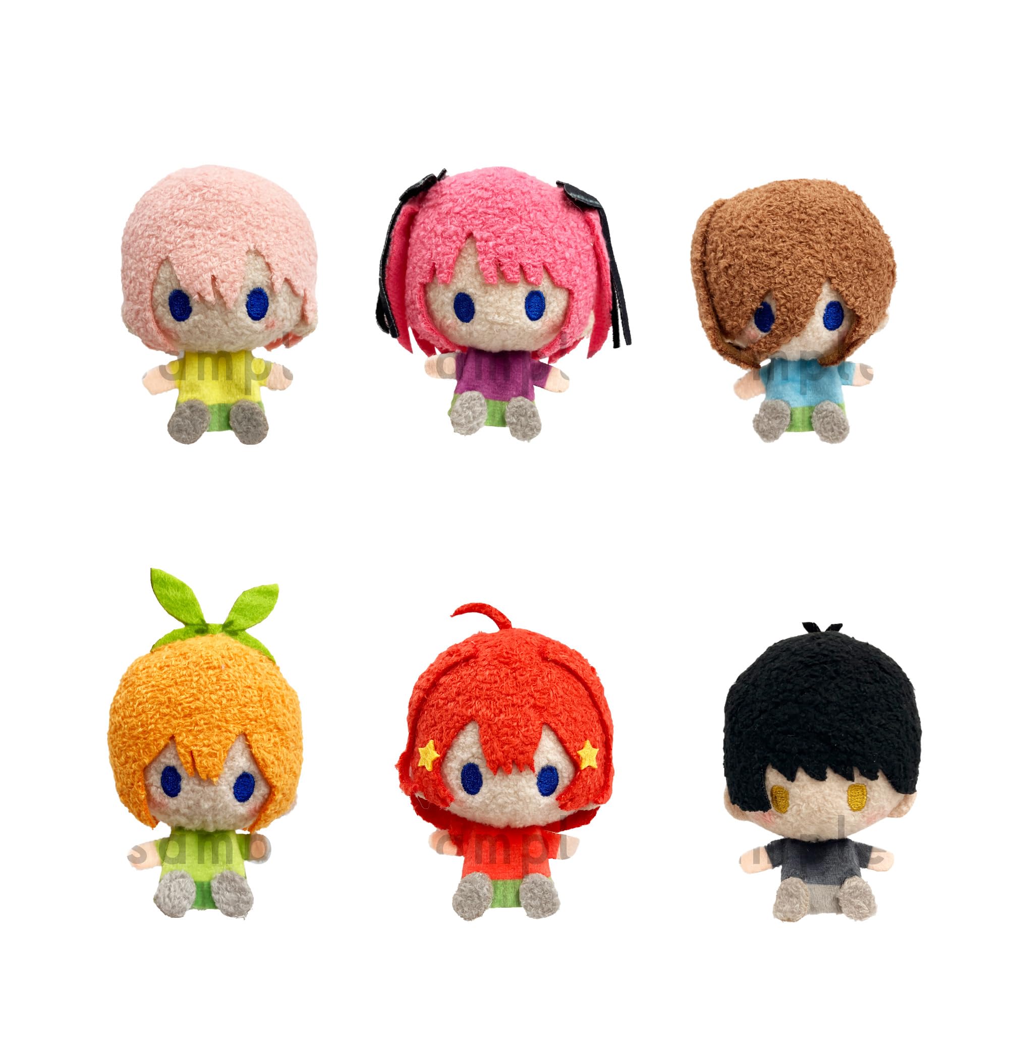 

The Quintessential Quintuplets Plush Mascot Box 6-Piece