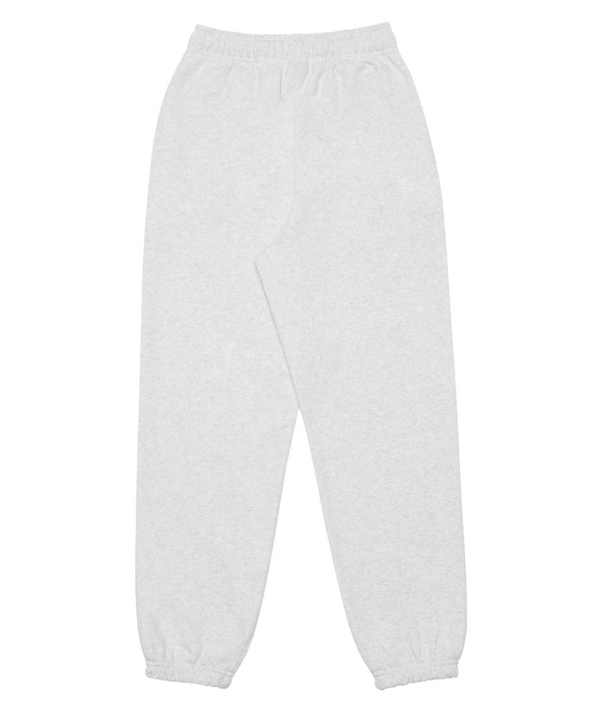 ASTRAL PROJECTION Symbol Logo Comfortable Training Sweat Jogger Pants_White Melange