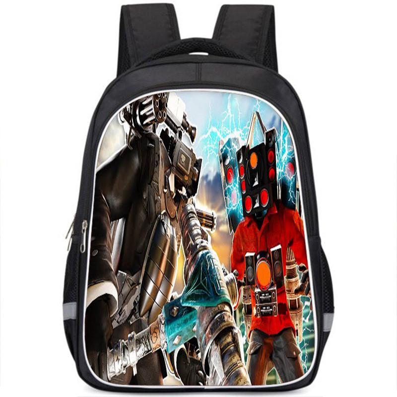 Trendy Street Fashion Oxford Cloth Large Capacity Student Backpack Unisex