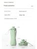 Silicone Collapsible Large-Capacity Travel Water Bottle – Portable, Heat-Resistant, Food-Grade Folding Sports Cup
