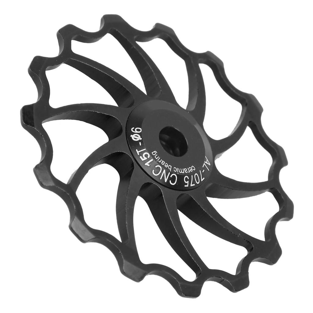 15T Bike Aluminium Alloy   Roller Ceramic Bea  Mountain   Rear Derailleur Pulley