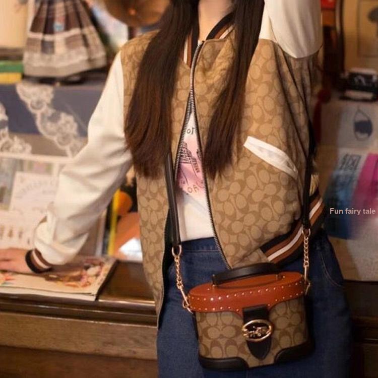New COACH Georgie Handbags C7231-IMRL7