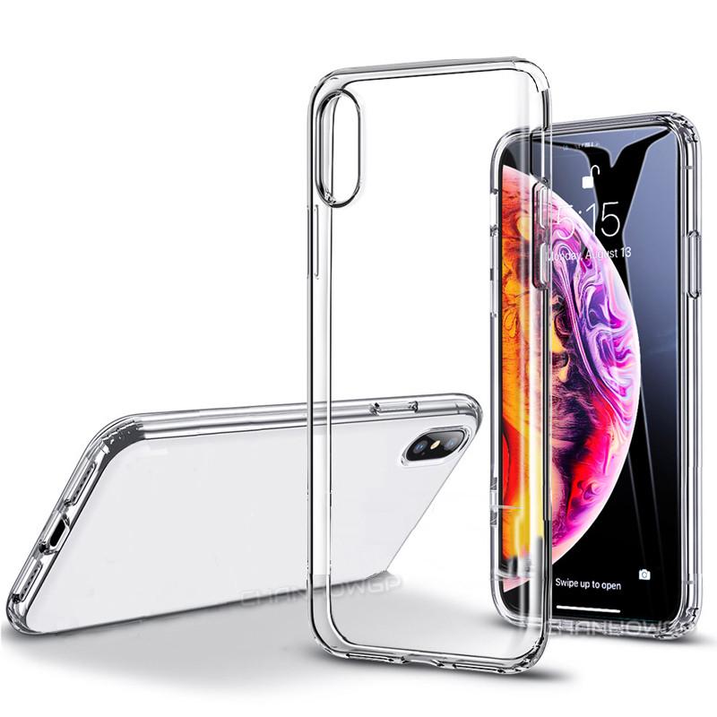 

Прозрачный мягкий чехол из ТПУ для iPhone 11 Pro Max 7 8 6 6s Plus 7Plus 8Plus X XS MAX XR Прозрачный чехол iPhone XS Max