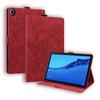 Suitable for Oppo Pad Air Flat Leather Case, Xiaomi Pad6 Retro Butterfly Embossing Bracket Protective Case