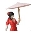 1/64 Ancient Customs Girl Figure Handpainted Pose Scene Resin Miniature Mini Doll for Sand Table DIY