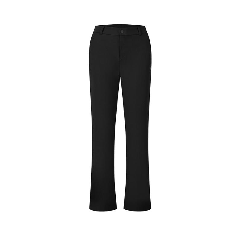 Fila Golf Series Fashionable Personalized Simple Sports Golf Versatile Comfortable Flared Woven Slim Casual Pants Women Bottoms A11W615803FBK