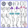 Pendientes de Plata 925 Para Mujer Aro Hipoalergénico Pendientes Originales Boda Compromiso Cumpleaños Joyería Fina Regalo