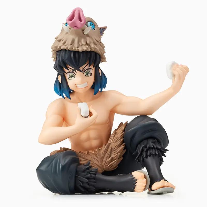 Anime Demon Slayer Action Figures Tanjirou Tomioka GiyuuZenitsu  Kochou Nezuko Anime Figure Collect Kid Doll Toys for Children