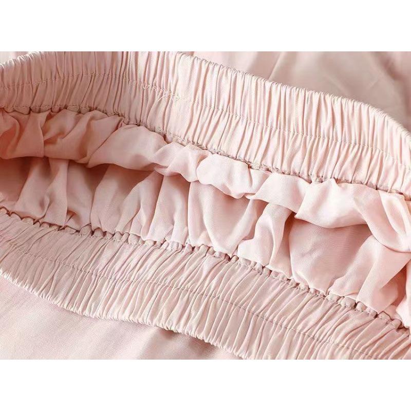 Women's White High Waist Tiered Maxi Skirt Elastic Waist A-Line Lightweight Casual Long Skirt