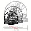 Custom Metal Tin Sign Tattoo Parlor Wall Decor Personalized Art Gift