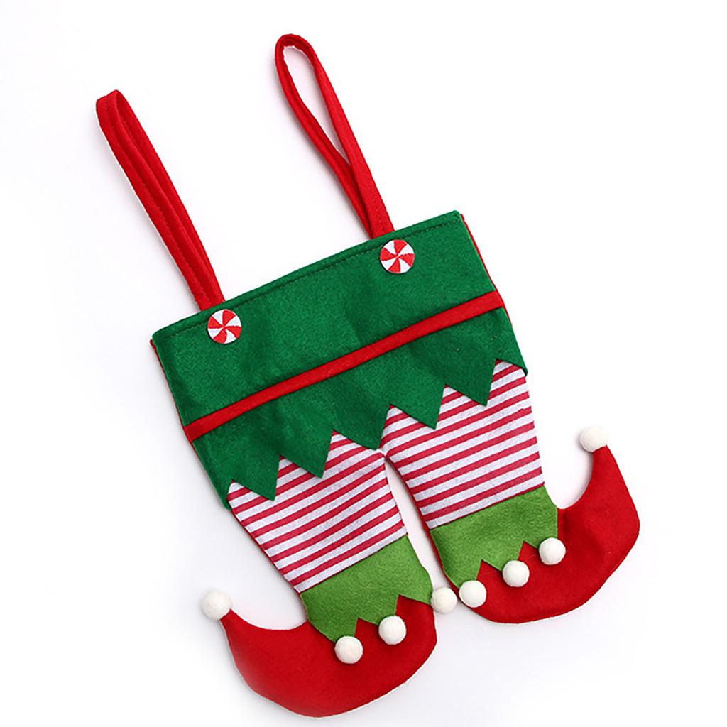 Home Grocery Bag Storage Dispenser Mesh Kitchen Organizer Chirstmas