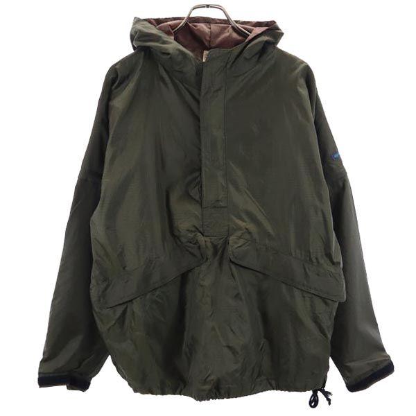 RRL Long Sleeve 2WAY Anorak Parker M Khaki Short Sleeve Men's Used