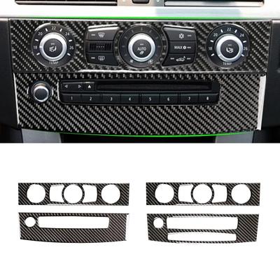 Für BMW 5 series E60 2004 2005 2006 2007 2008 2009 2010 Carbon Faser klimaanlage CD Bedienfeld
