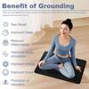39.3x11.8 Inches Grounding Sleep Mat Bed Pad Universal Foot Mat Stress Comfort Wellness Balance