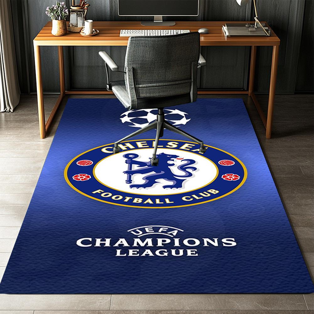 Chelsea Football Club Printed Carpet,Rug,for Office Chair Living Room Bedroom Kitchen Room Decor Gifts.