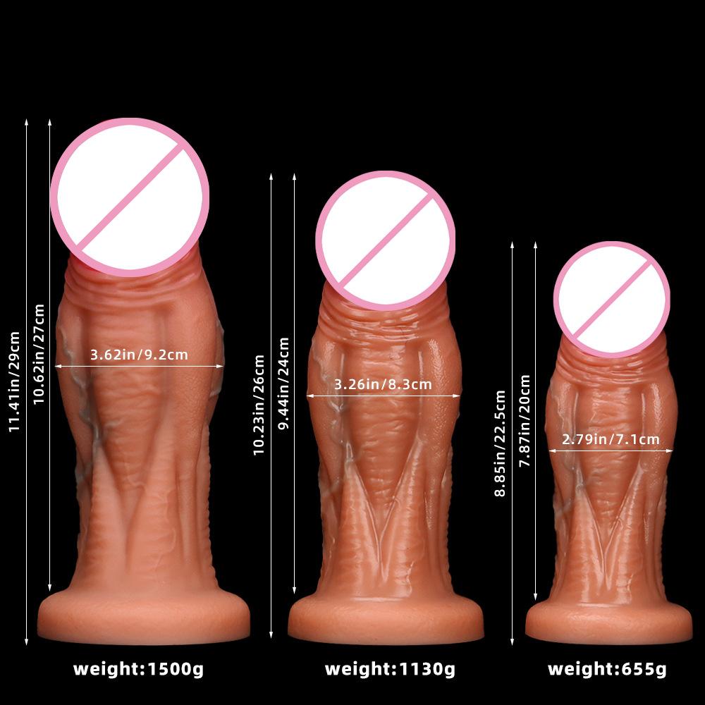 Super Large Liquid Silicone Egg Shaped Soft Anal Expansion Training Device  Irregular Anal Plug  Large Penis  Adult Sexual Product