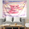 Love Bears Cozy Night Tapestry Hanging for Bedroom,Livingroom, Playroom,Decor Art Room Wall Tapestry Holiday and Birthday Gifts