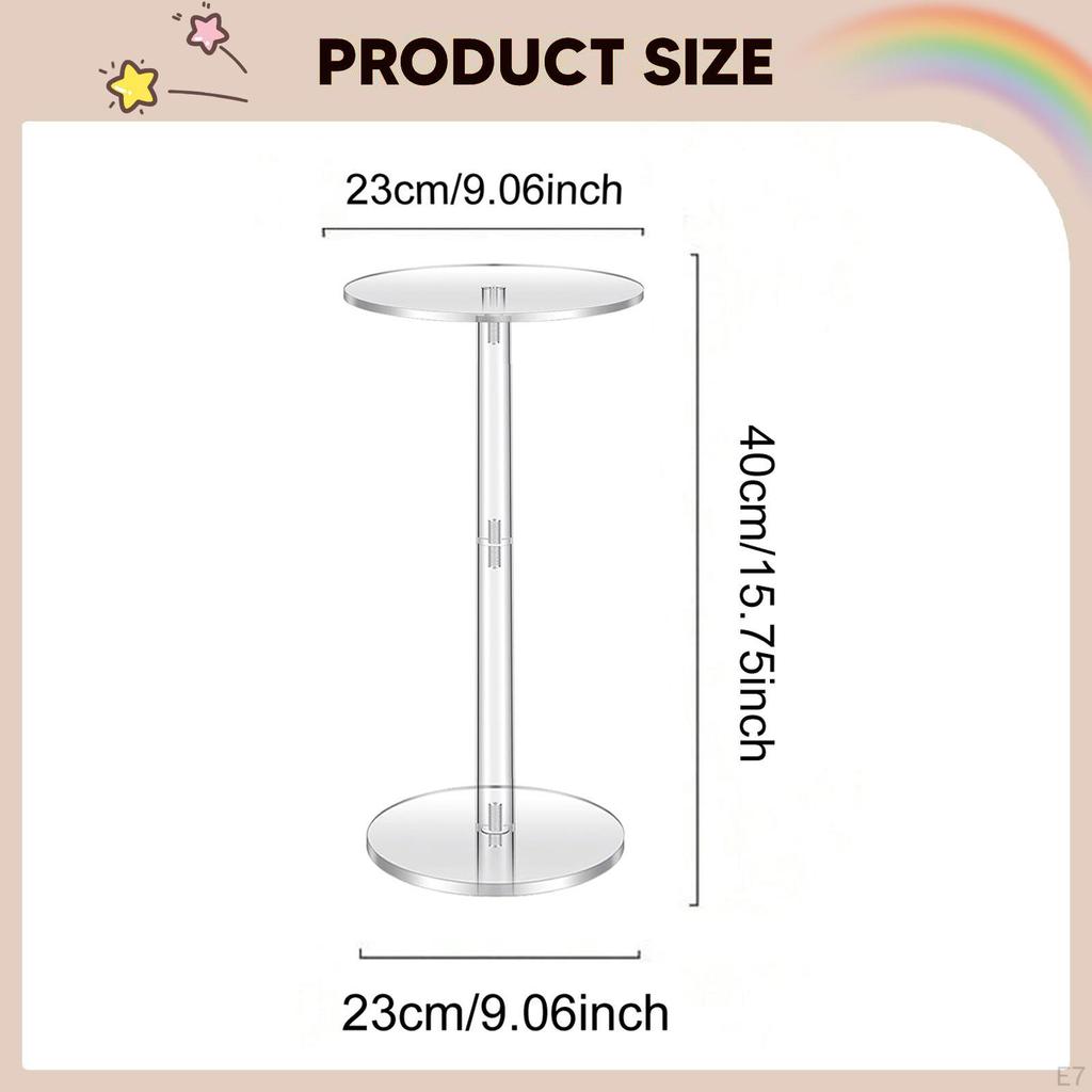 Acryl Blumenständer Sockel Hohe Vase Tischdekoration für Event Verlobung