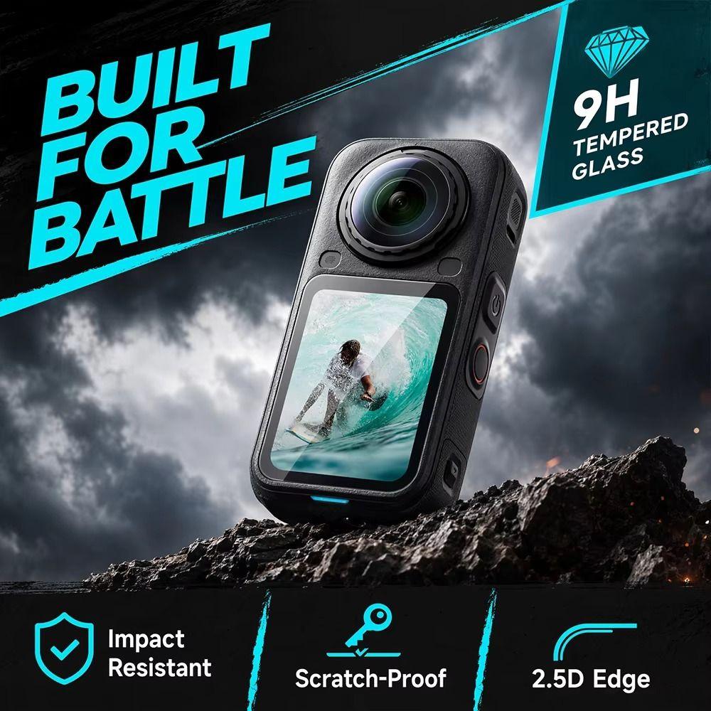3D Curved Protective Films Camera Screen Cover for Insta360 X6 Action Camera Accessories