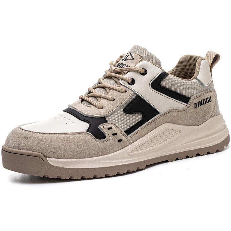 Breathable Work Shoes For Men Women Safety Shoes Puncture-Proof Lightweight Work Sneakers Men Steel Toe Shoes Safety Footwear