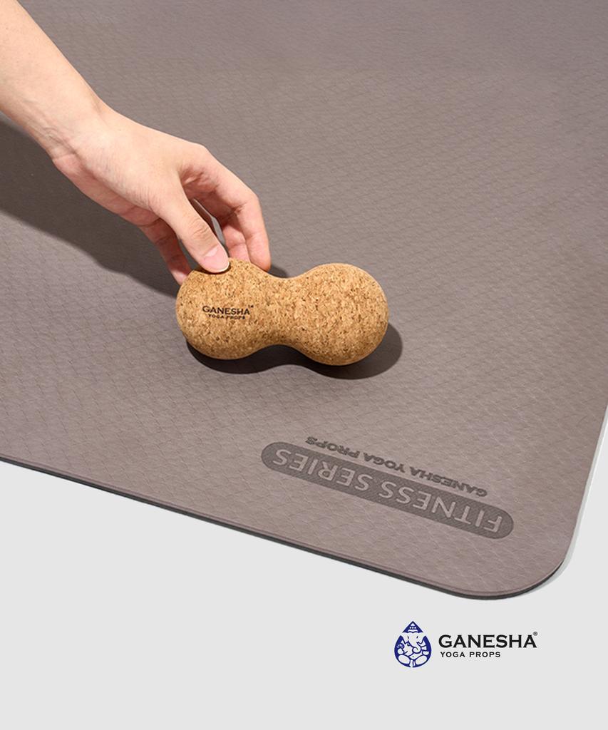 GANESHA YOGA PROPS Ganesha Cork Massage Ball Dual Standard