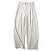 Men's Pants Spring and Autumn New Style Smooth Wrinkle-Resistant Drapey Wide-Leg Pants Trendy Versatile Loose Straight Casual Dress Pants